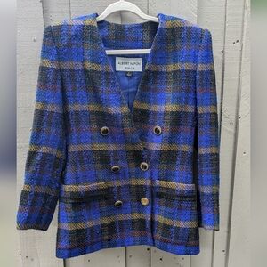 Vintage Albert Nipon Wool Blazer